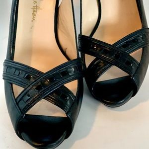 SALE❤️Cole Haan Leather Slingback Heels Sz 8 1/2